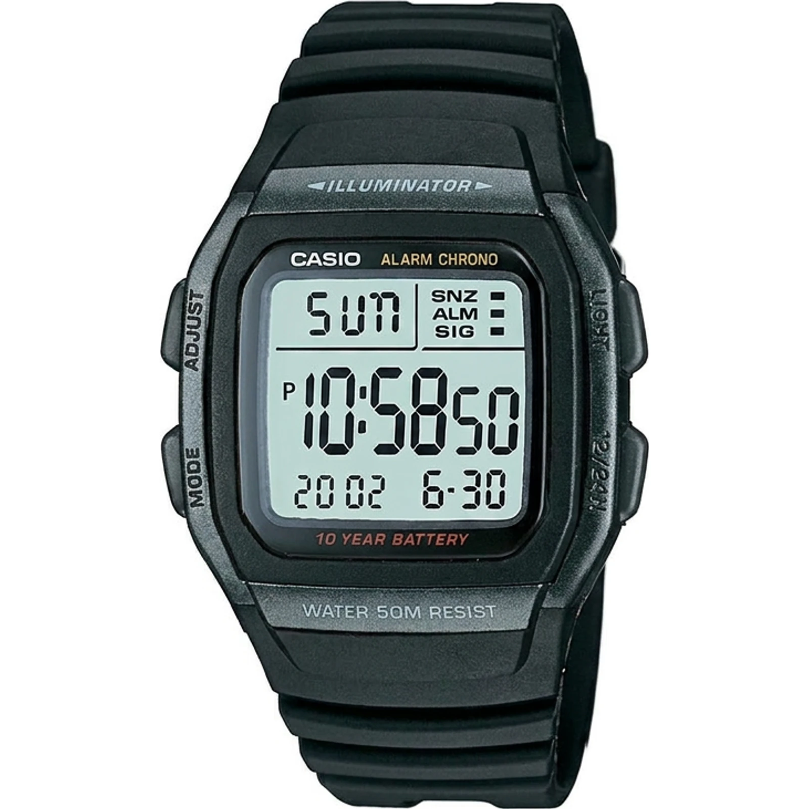 Casio Collection W-96H-1BV