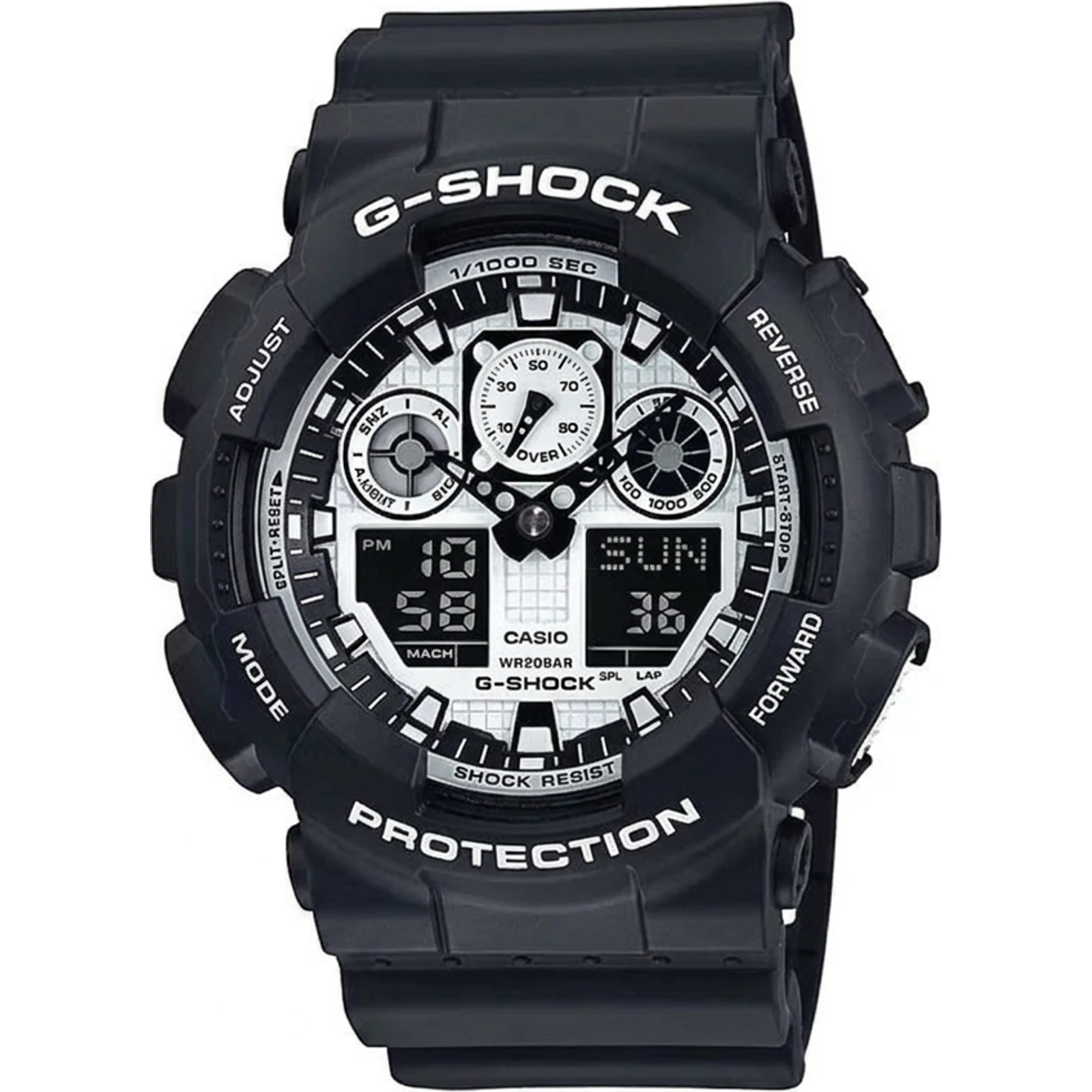G-SHOCK GA-100BW-1A