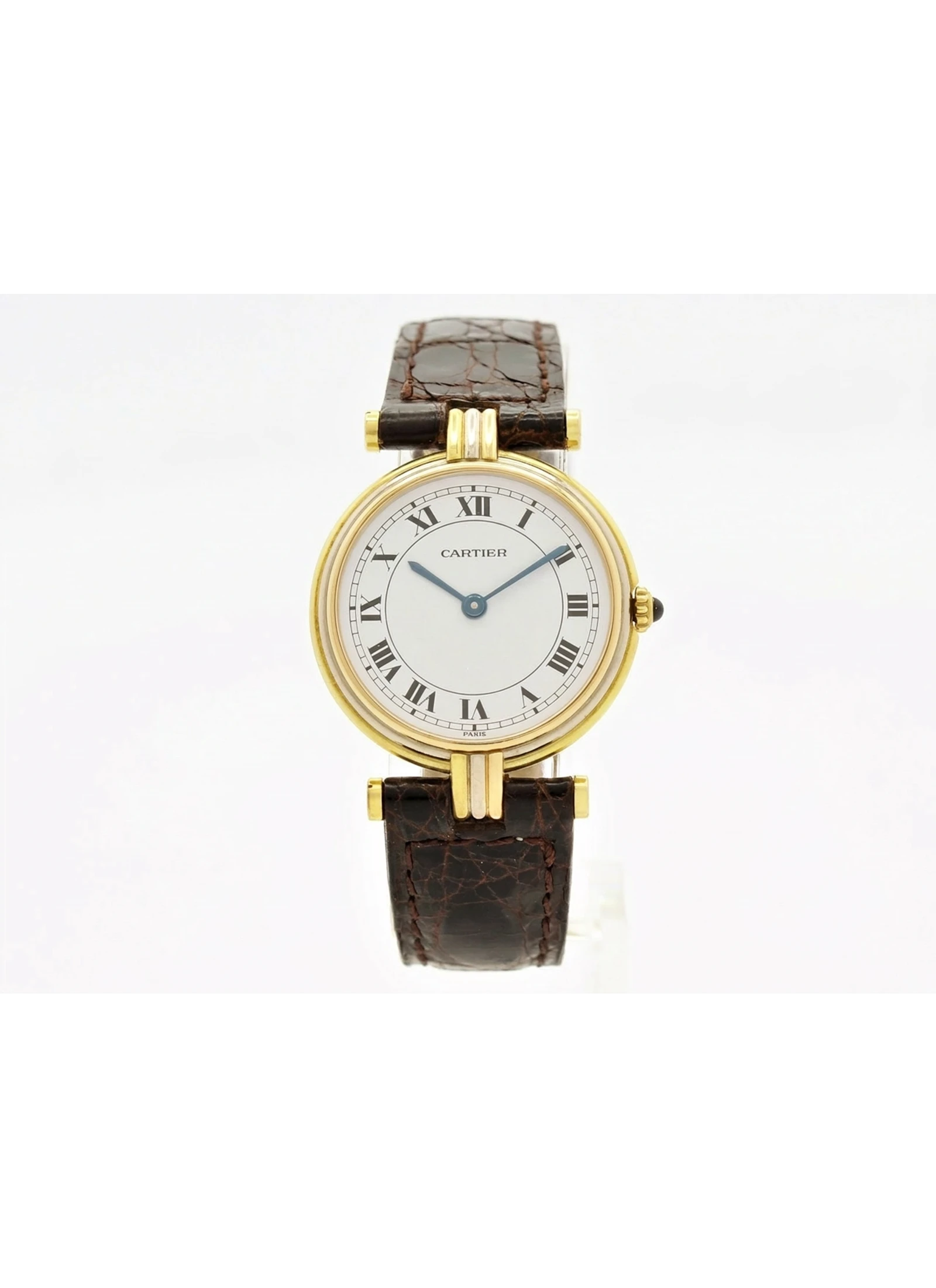 Cartier Vendome Acciaio Oro Quartz 18kt Gold 81004