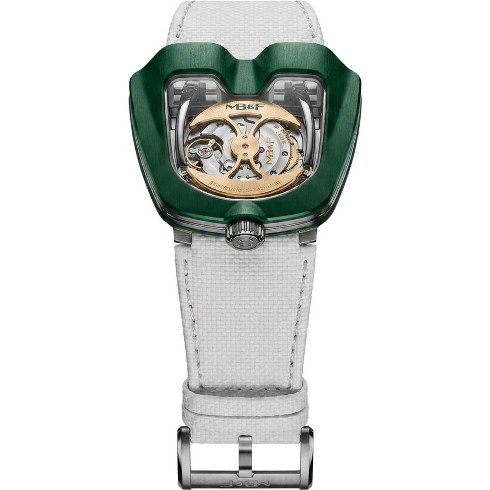 MB&F Horological Machine N°8 HM8 Mark 2 Titanium / Green 82.TL.G