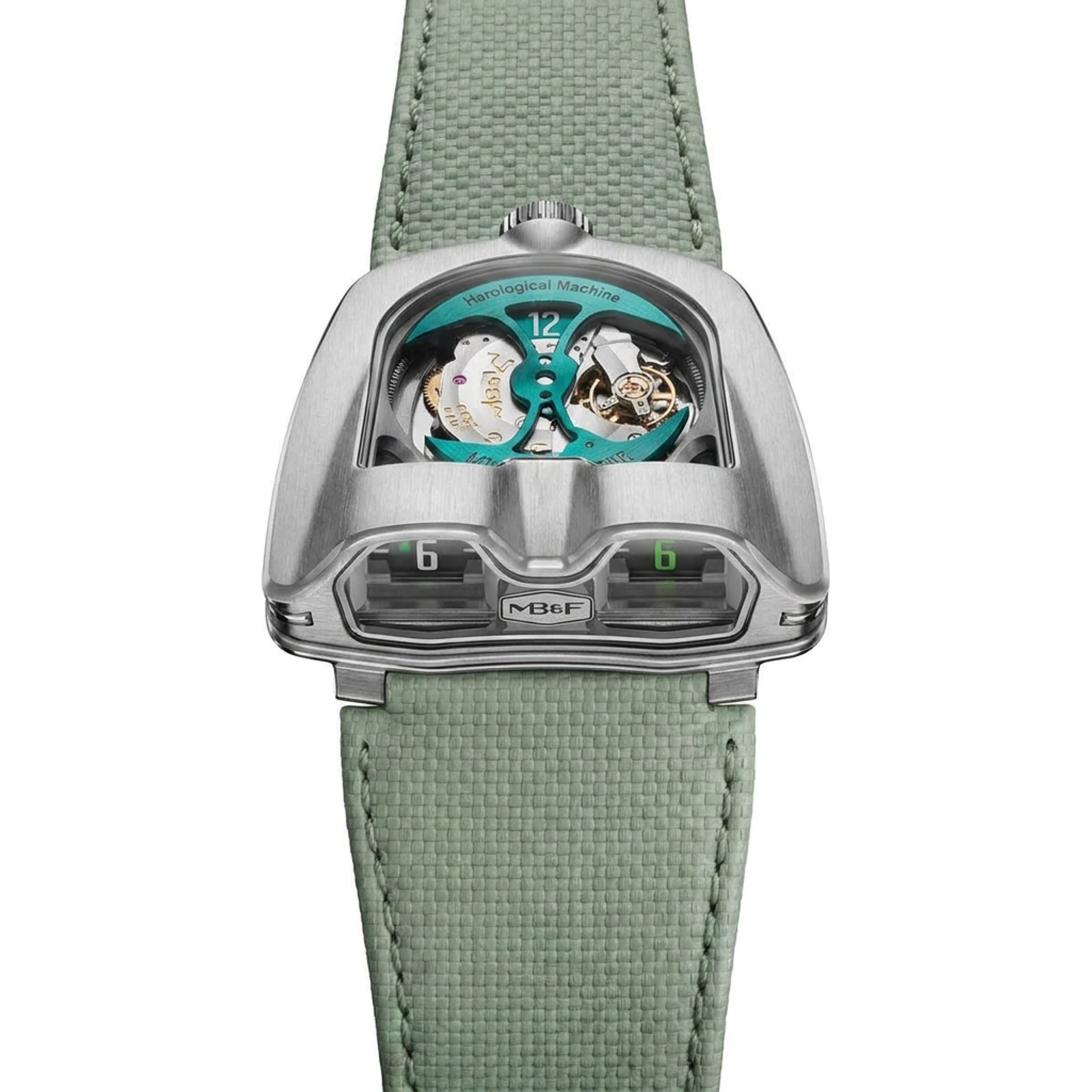 MB&F Horological Machine N°8 HM8 Mark 2 Titanium / White 82.TL.W