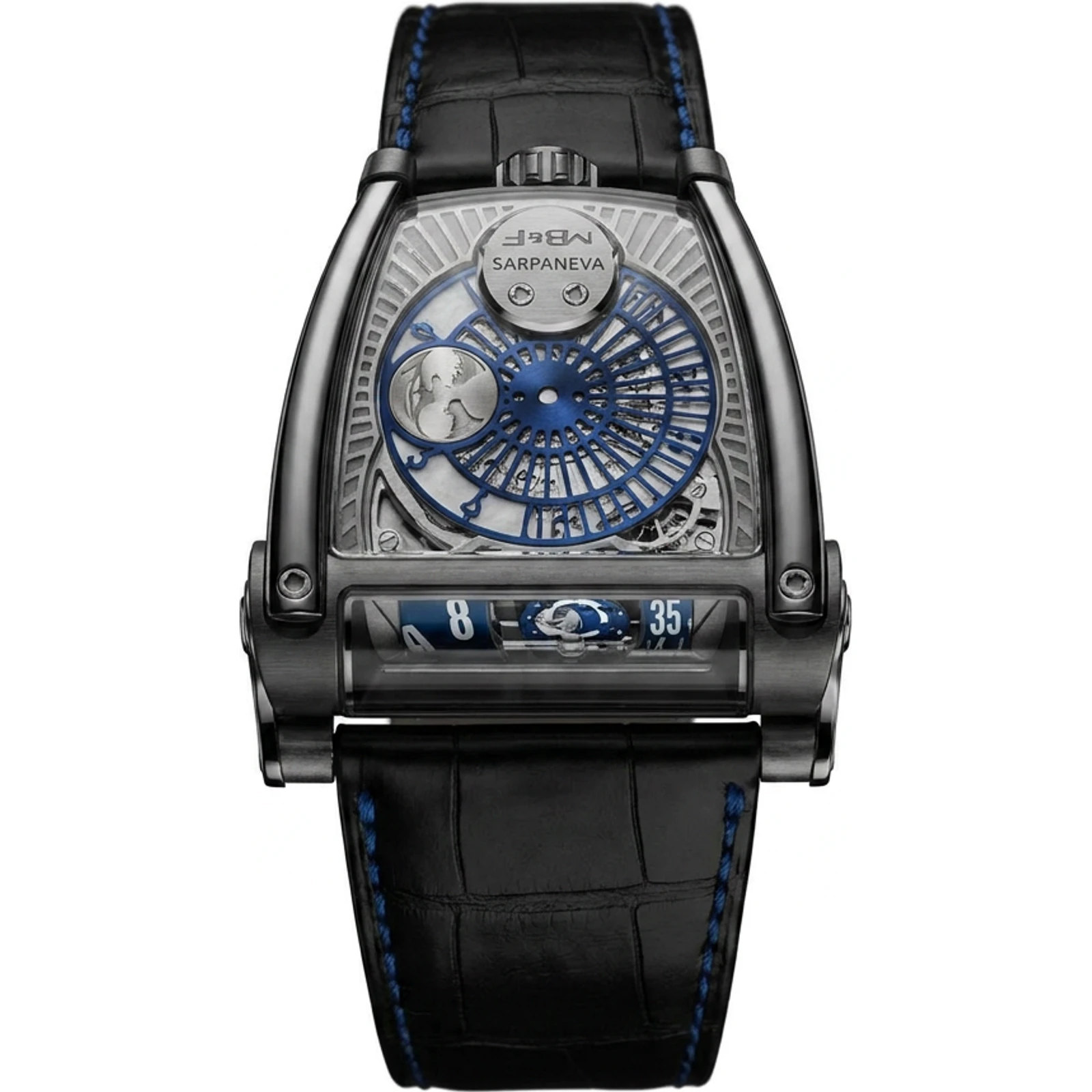 MB&F Horological Machine N°8 HM8 Moonmachine 2 Black Titanium 81.BTL.B