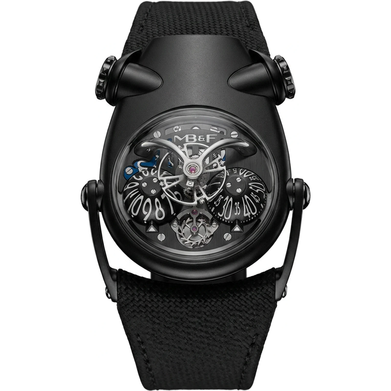 MB&F Horological Machine N°10 HM10 Dark Bulldog Blue 100.AL.B