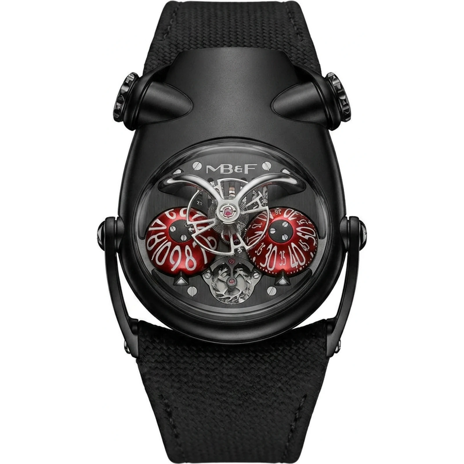 MB&F Horological Machine N°10 HM10 Dark Bulldog Red 100.AL.R