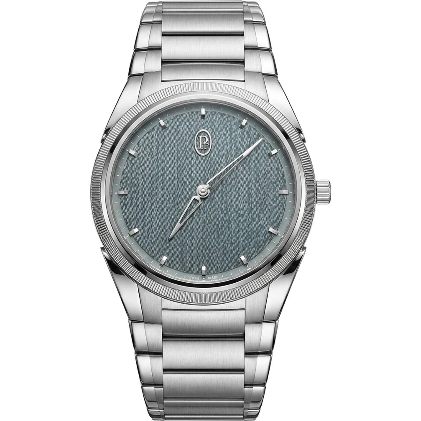 Parmigiani Fleurier Tonda PF Micro-Rotor No Date Steel Platinum Agave Blue PFC914-1020023-100182