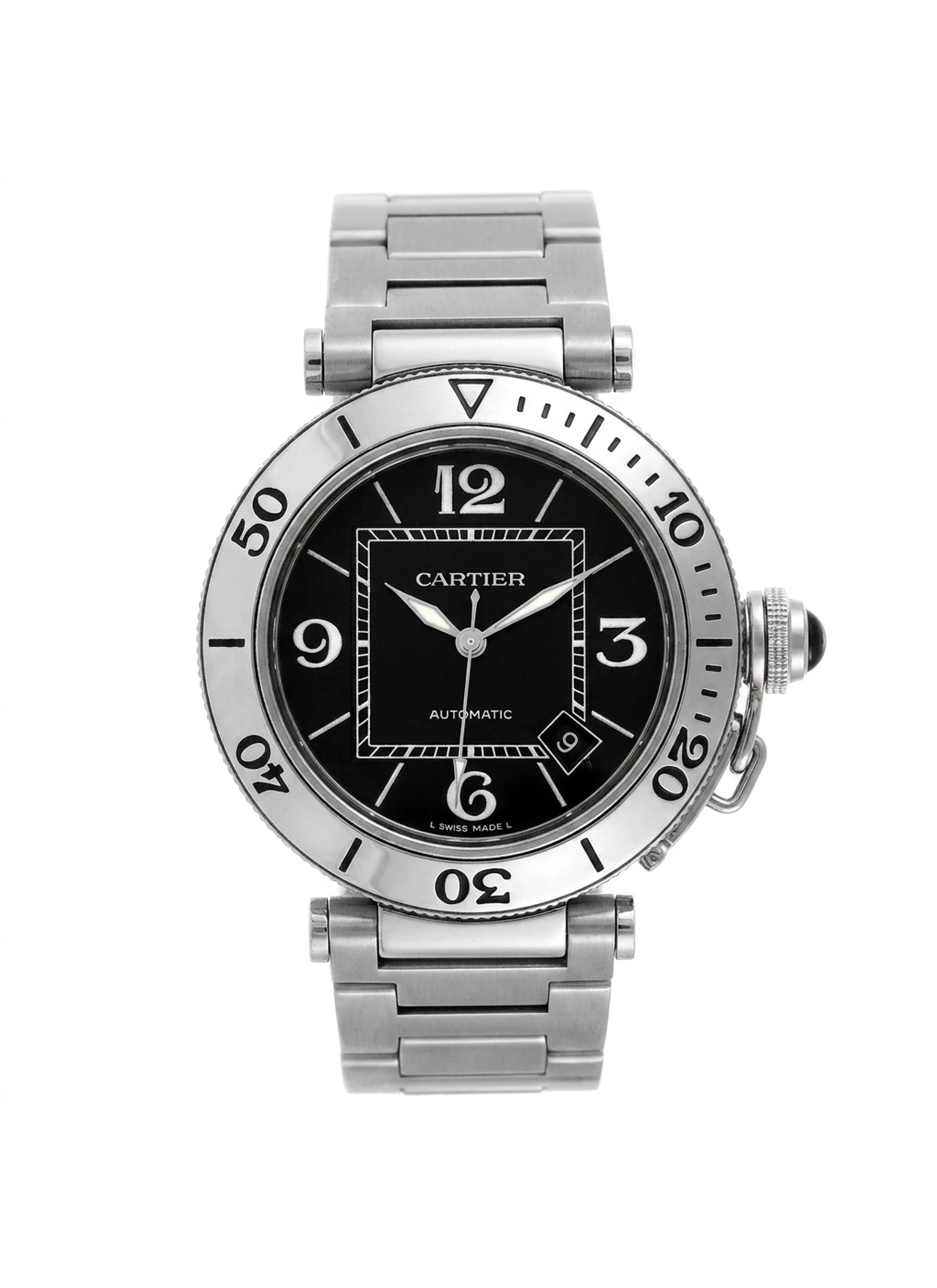 Cartier Pasha Seatimer W31077M7