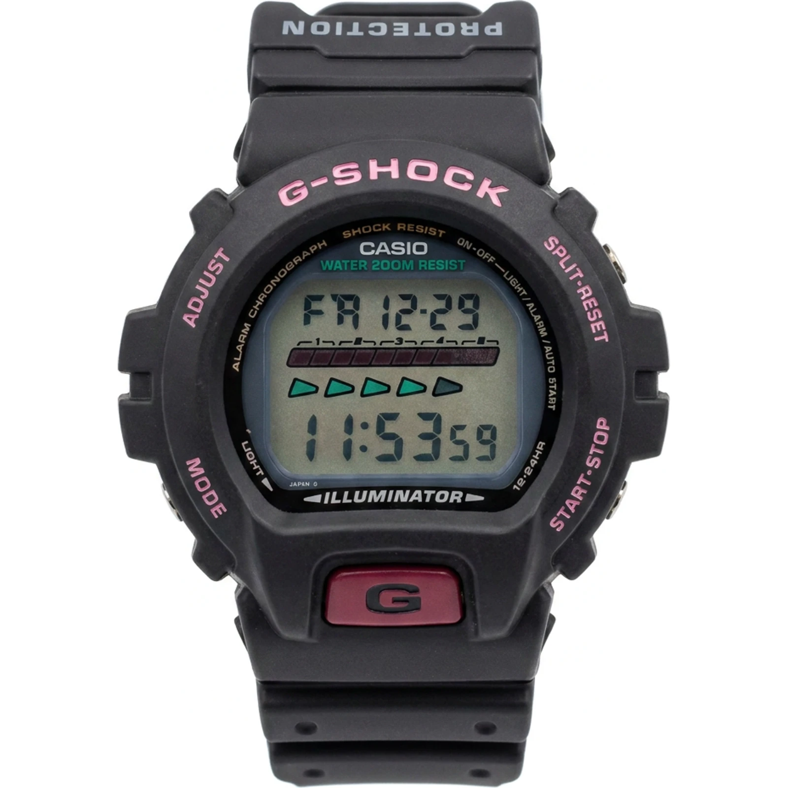 G-SHOCK DW-6600-INLINE-SKATING-PINK