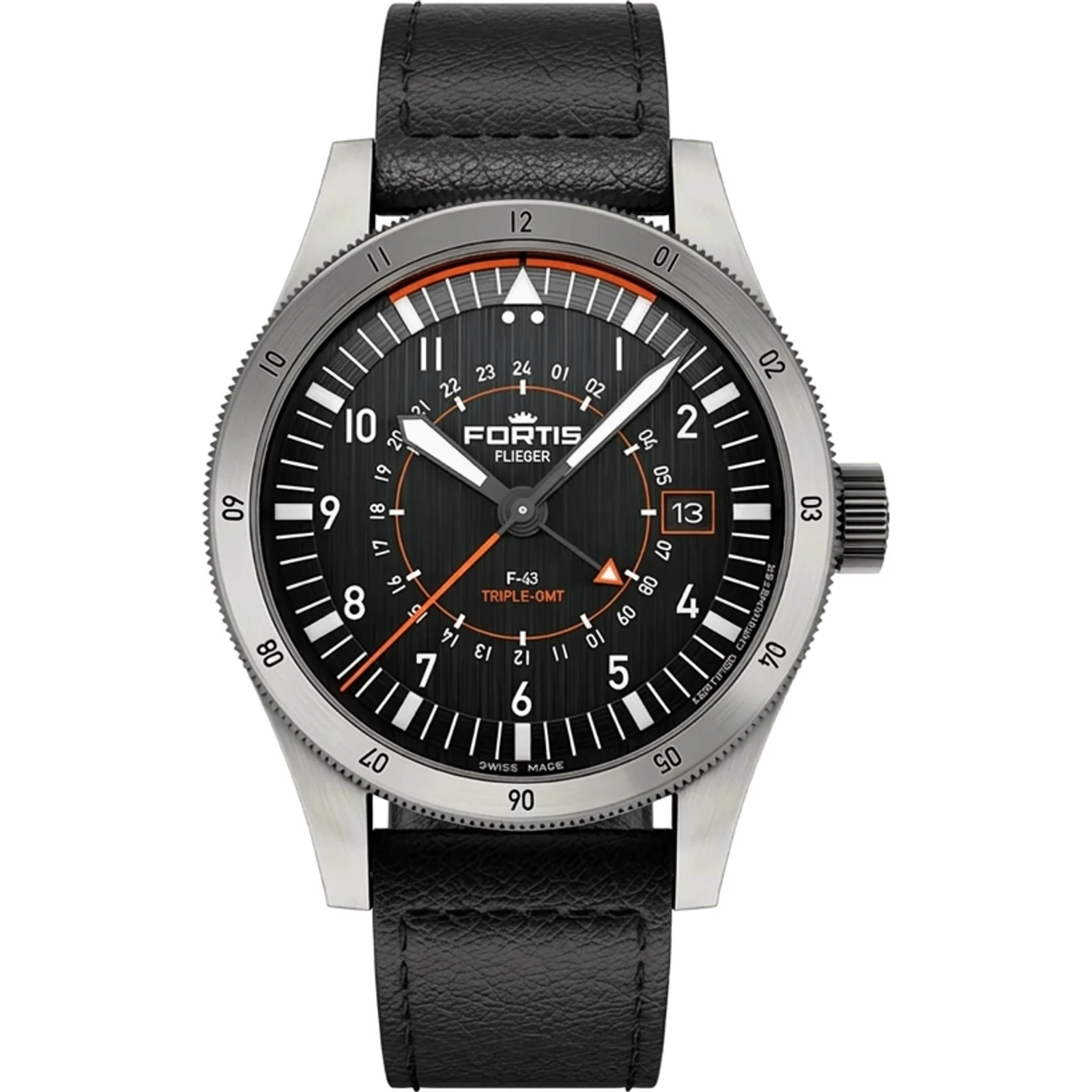Fortis Flieger F-43 Triple-GMT Original F4260001