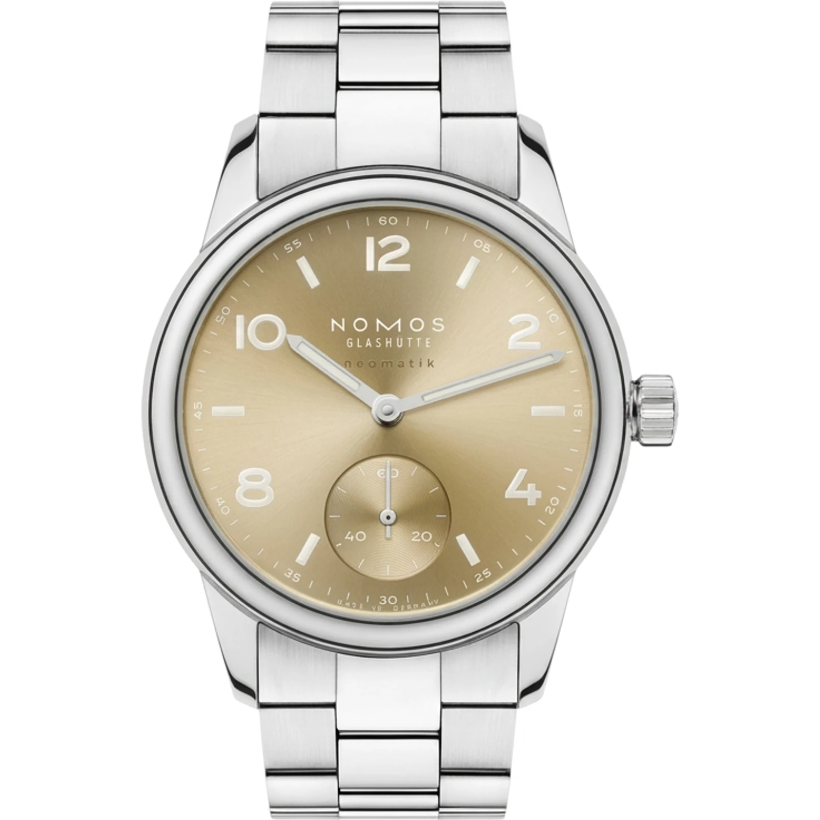 NOMOS Club Sport Neomatik 34 Gold / Open Case Back 755