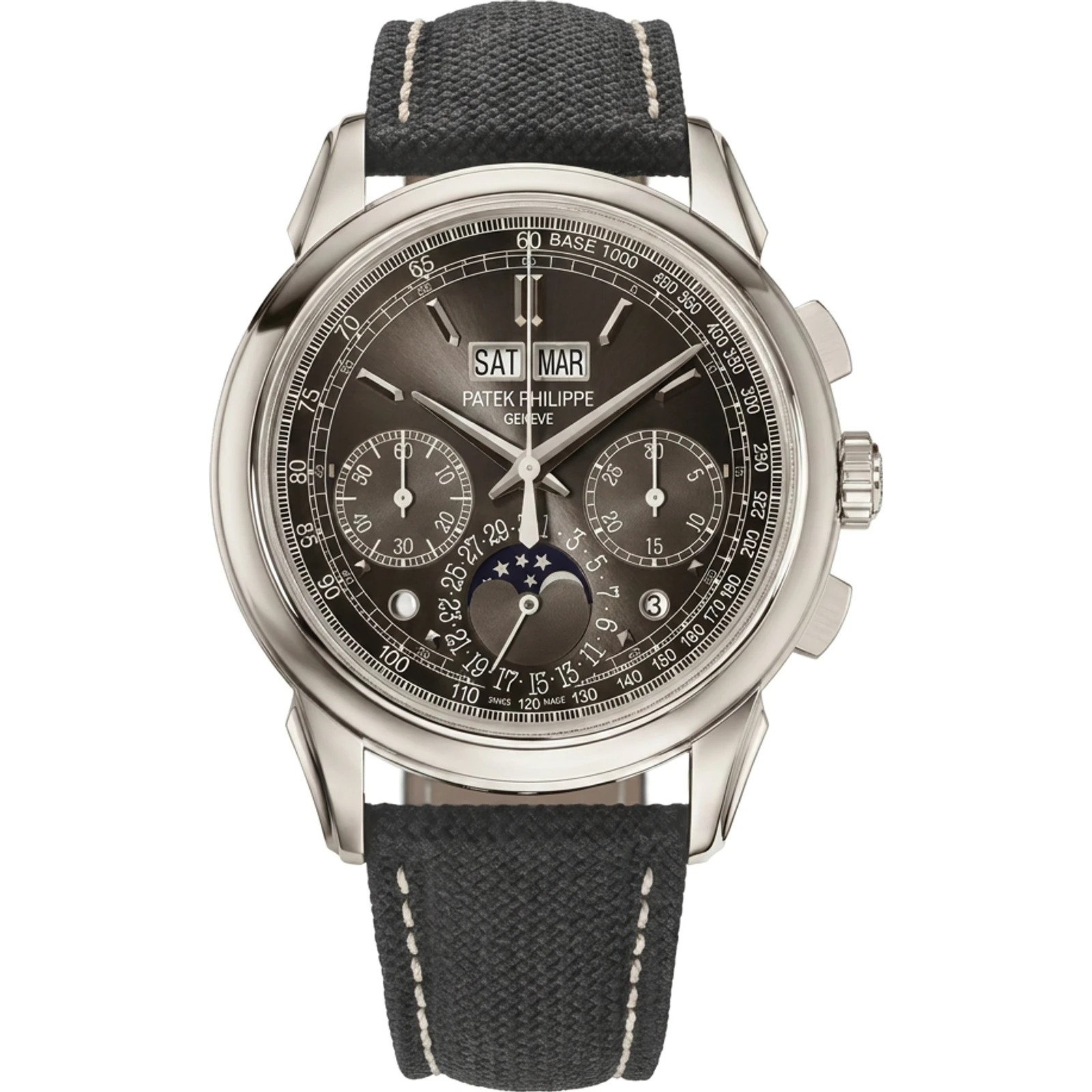 Patek Philippe Perpetual Calendar Chronograph 5270 Platinum / Charcoal 5270P-015