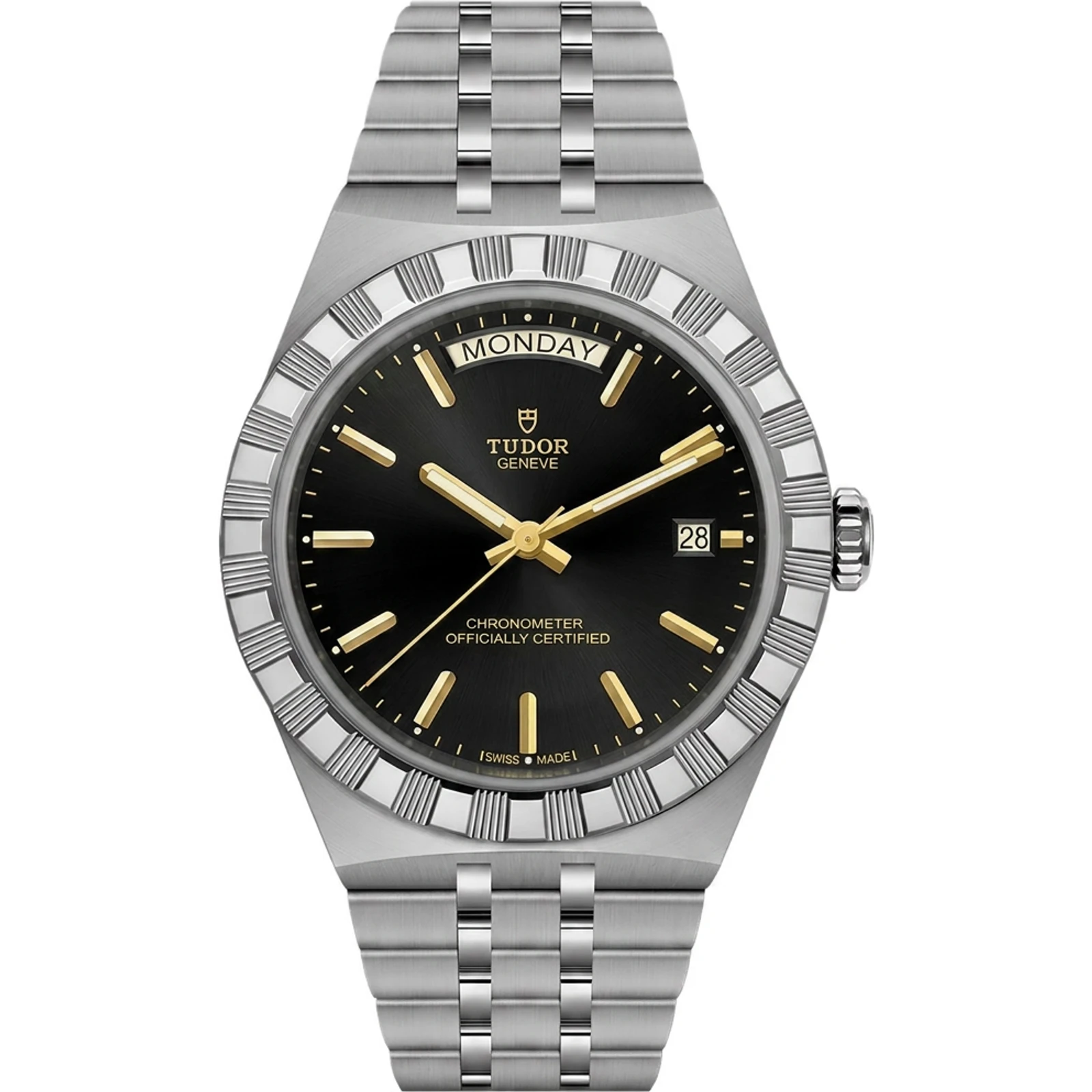 Tudor Royal Day-Date 40 Stainless Steel / Black M2840D1A0-0001