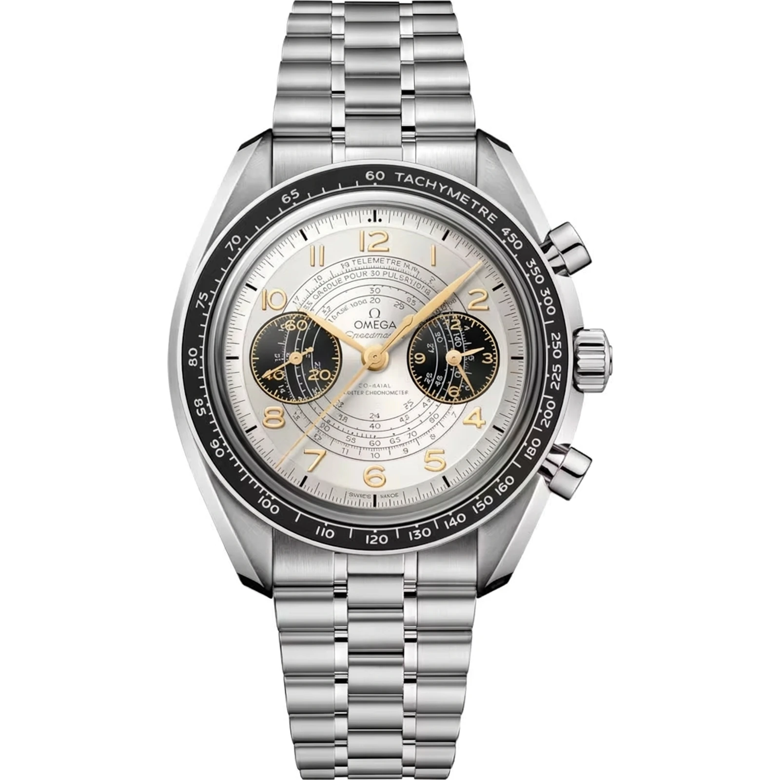 Omega Speedmaster Chronoscope Paris 2024 43 mm Steel on Steel 522.30.43.51.02.001