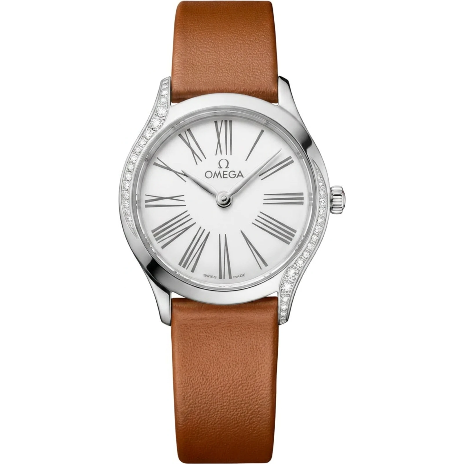 Omega De Ville Mini Trésor 26 mm Steel on Leather 428.17.26.60.04.005