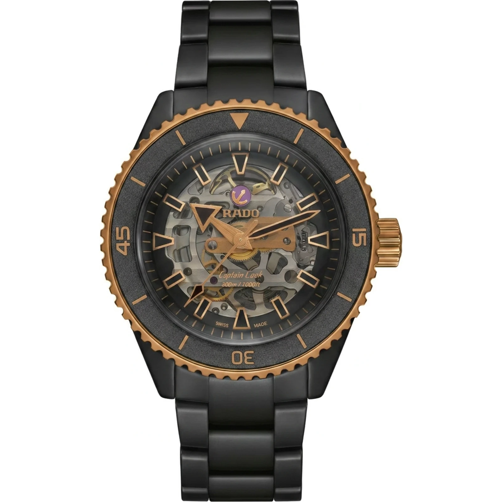 Rado Captain Cook High-Tech Ceramic Skeleton 43 mm