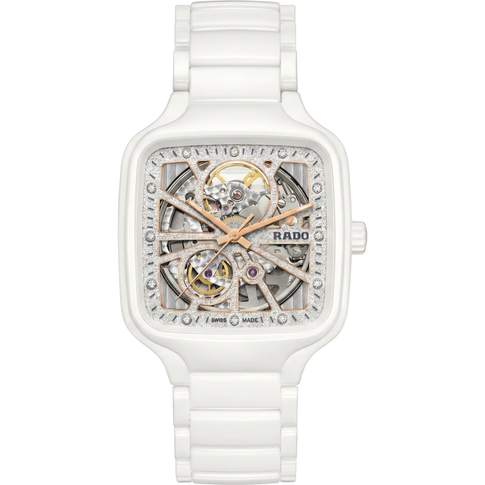 Rado True Square Automatic Open Heart Sparkling R27073722