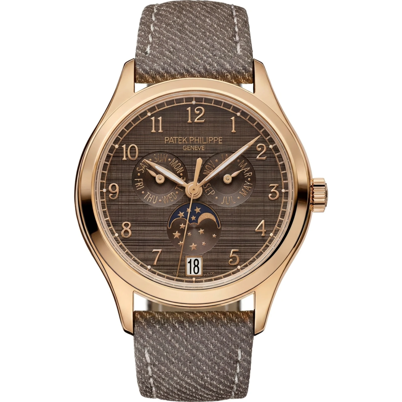 Patek Philippe Complications Annual Calendar Moon Phases 4946R-001