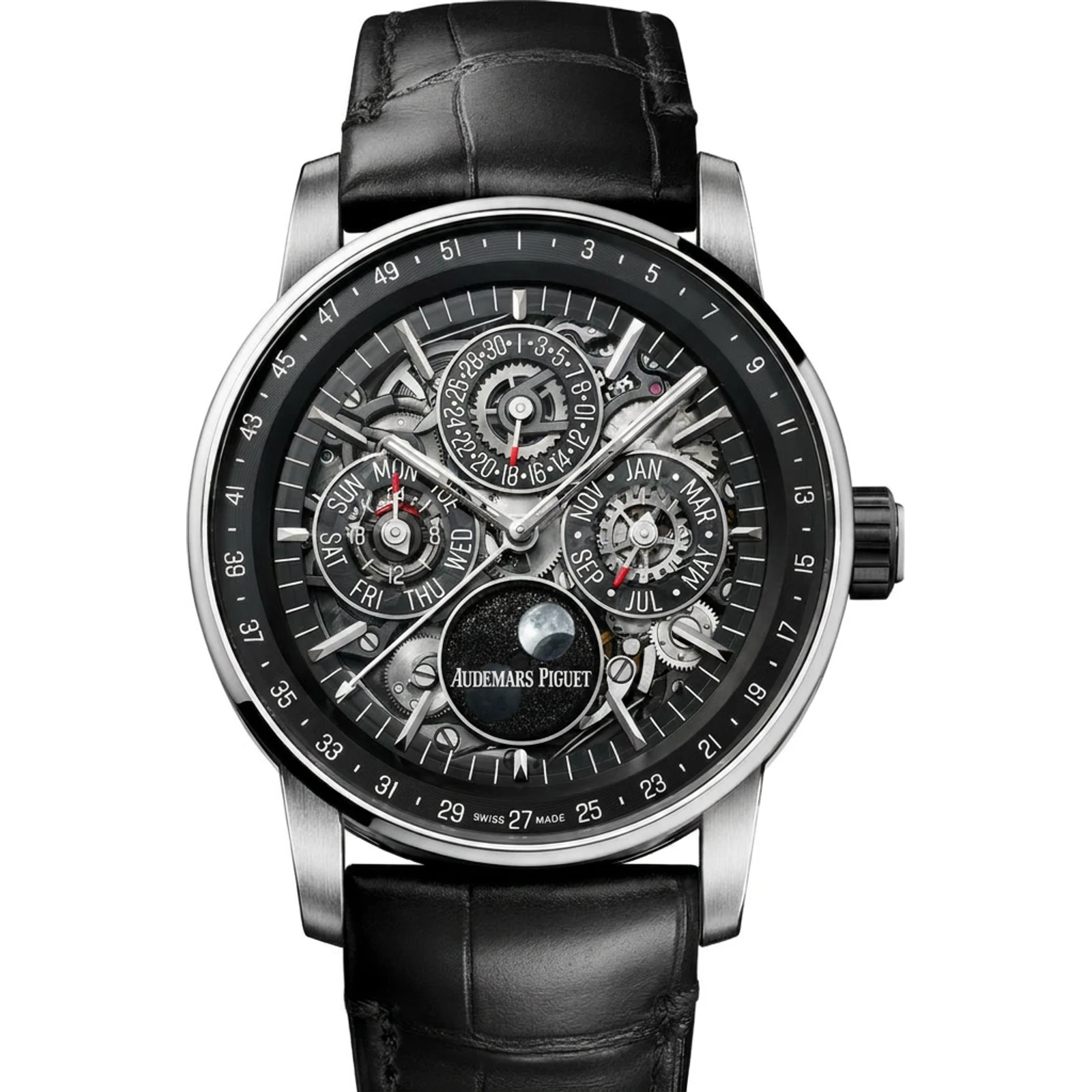Code 11.59 by Audemars Piguet Selfwinding Perpetual Calendar Openworked 41 26443NB.OO.D002CR.01