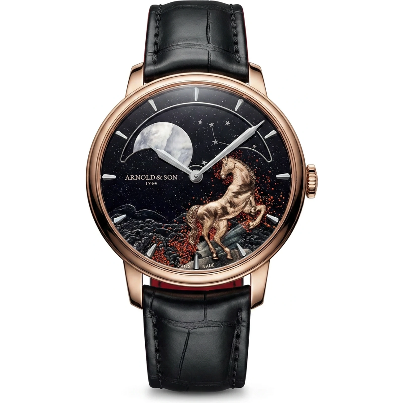 Arnold & Son Perpetual Moon 41.5 Red Gold Year of the Horse 1GLBR.Z11A.C1293A