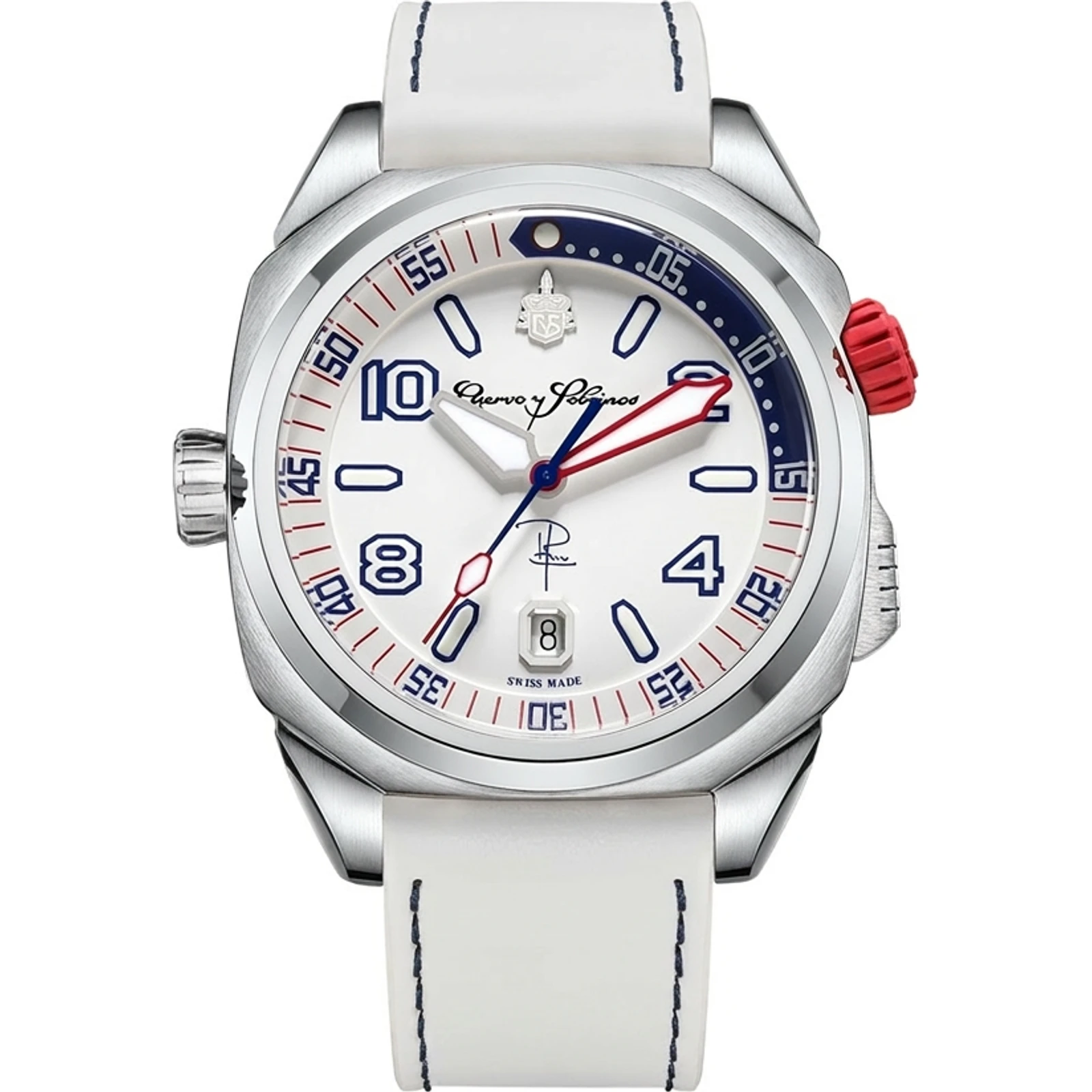 Cuervo y Sobrinos Buceador Caribe Pipin White 2860.1PP