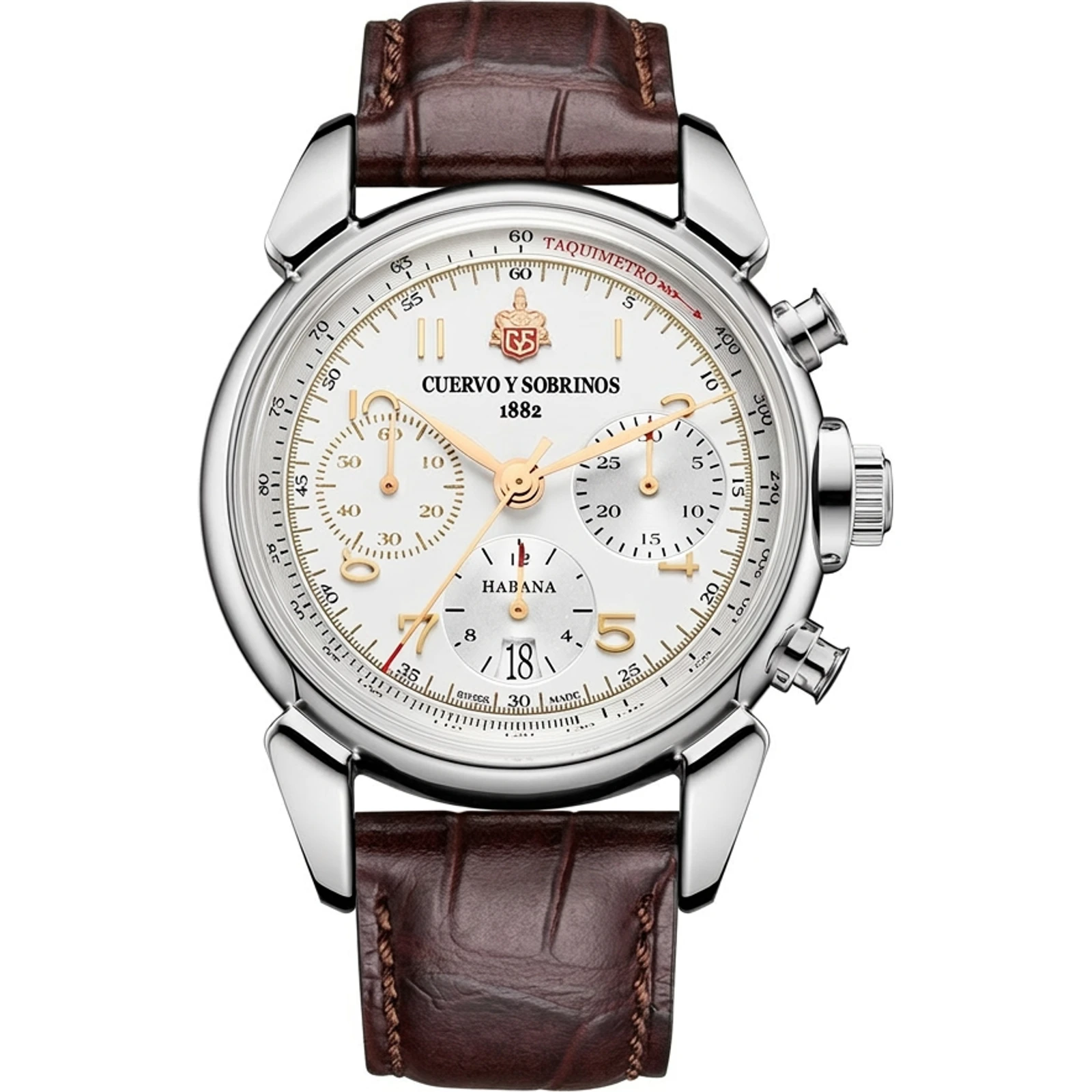 Cuervo y Sobrinos Heritage Chronograph