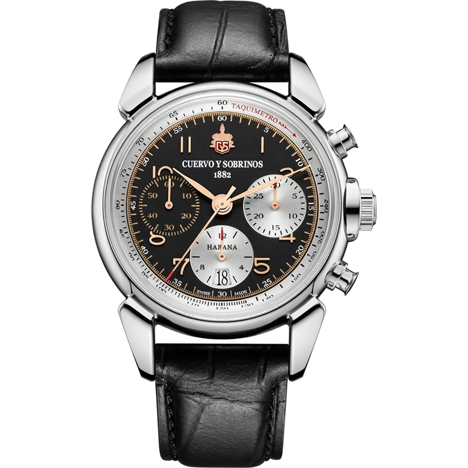 Cuervo y Sobrinos Chronograph Heritage 3145.1HB