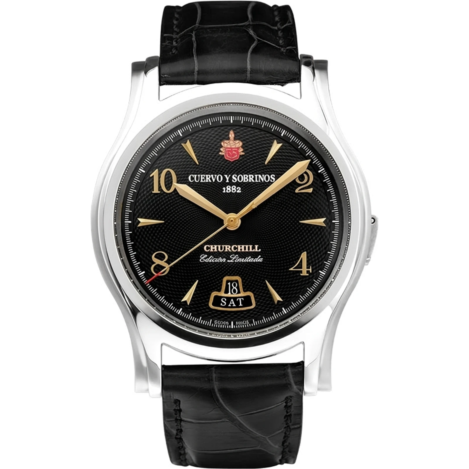 Cuervo y Sobrinos Churchill Sir Winston Black 2810.1SWBL