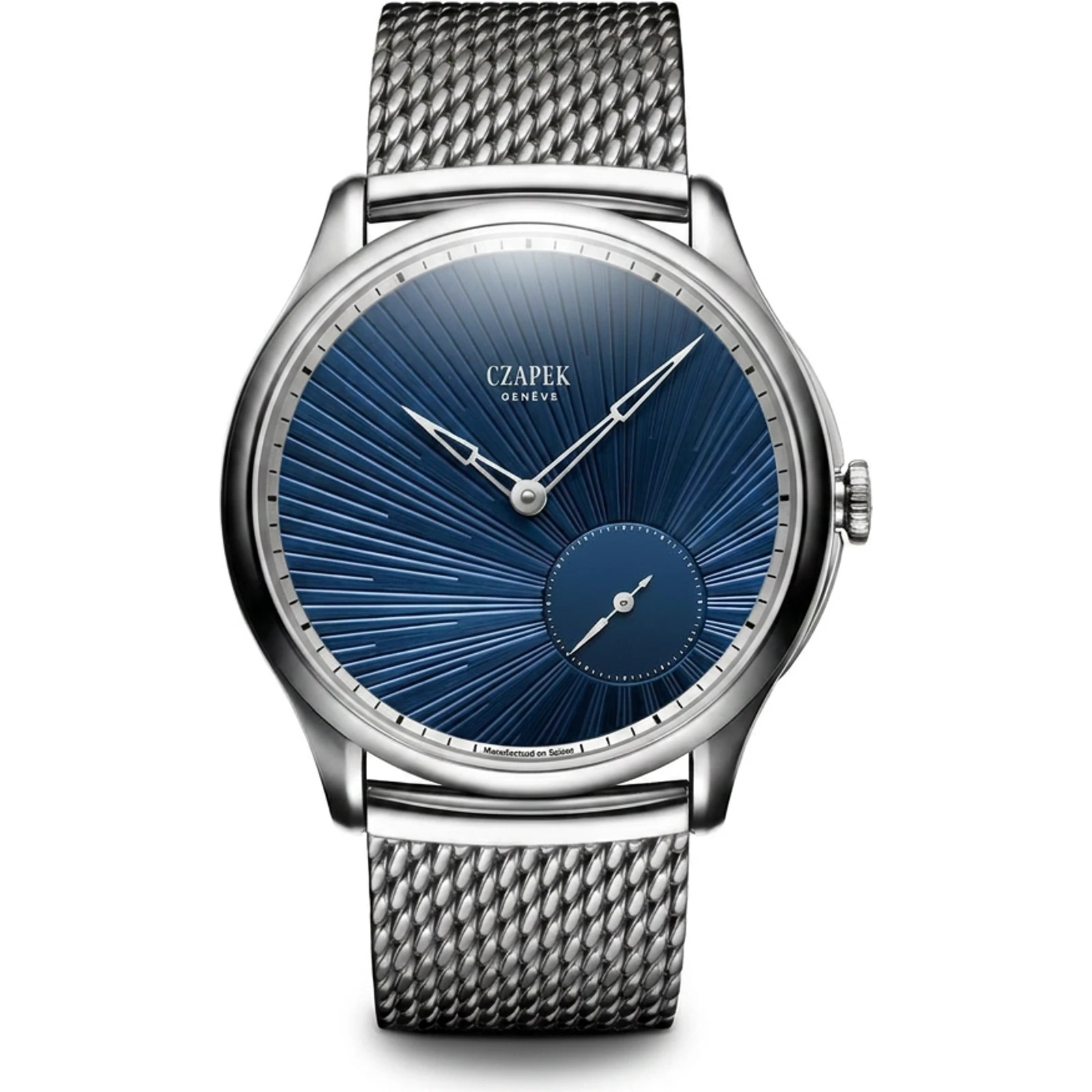 Czapek Promenade Guilloche Soleil Bleu Nuit