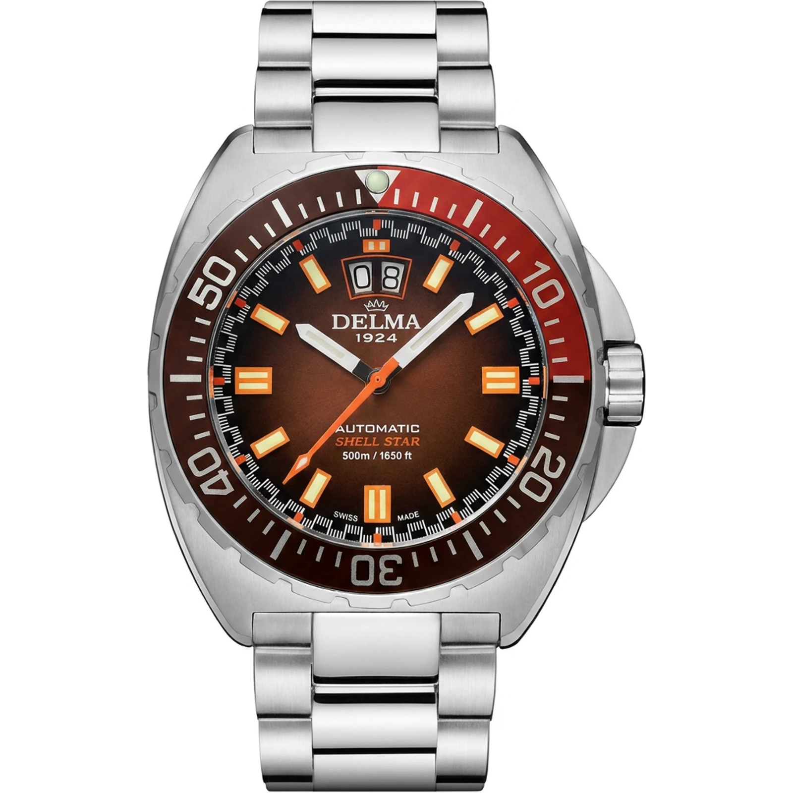 Delma Shell Star Big Date 44 mm