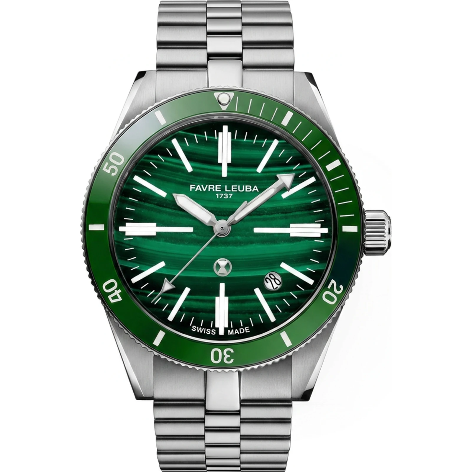 Favre Leuba Deep Raider Renaissance Malachite 00.20308.101.51.200