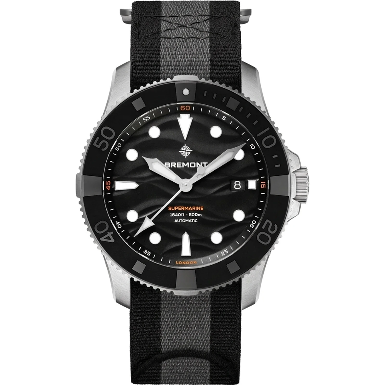 Bremont Supermarine 500m SM43-DT-SS-BK-N-S