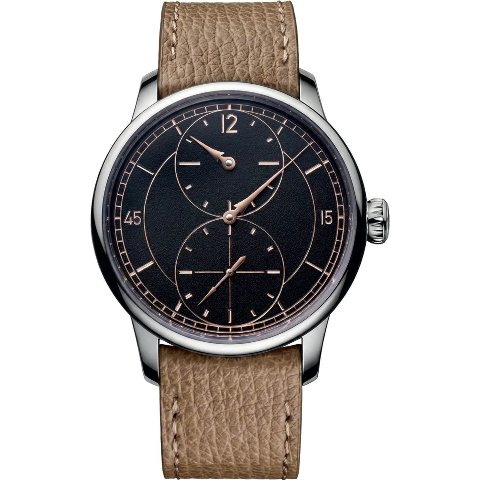 Louis Erard Le Regulateur Grave Noir 85248AA13.BVA158