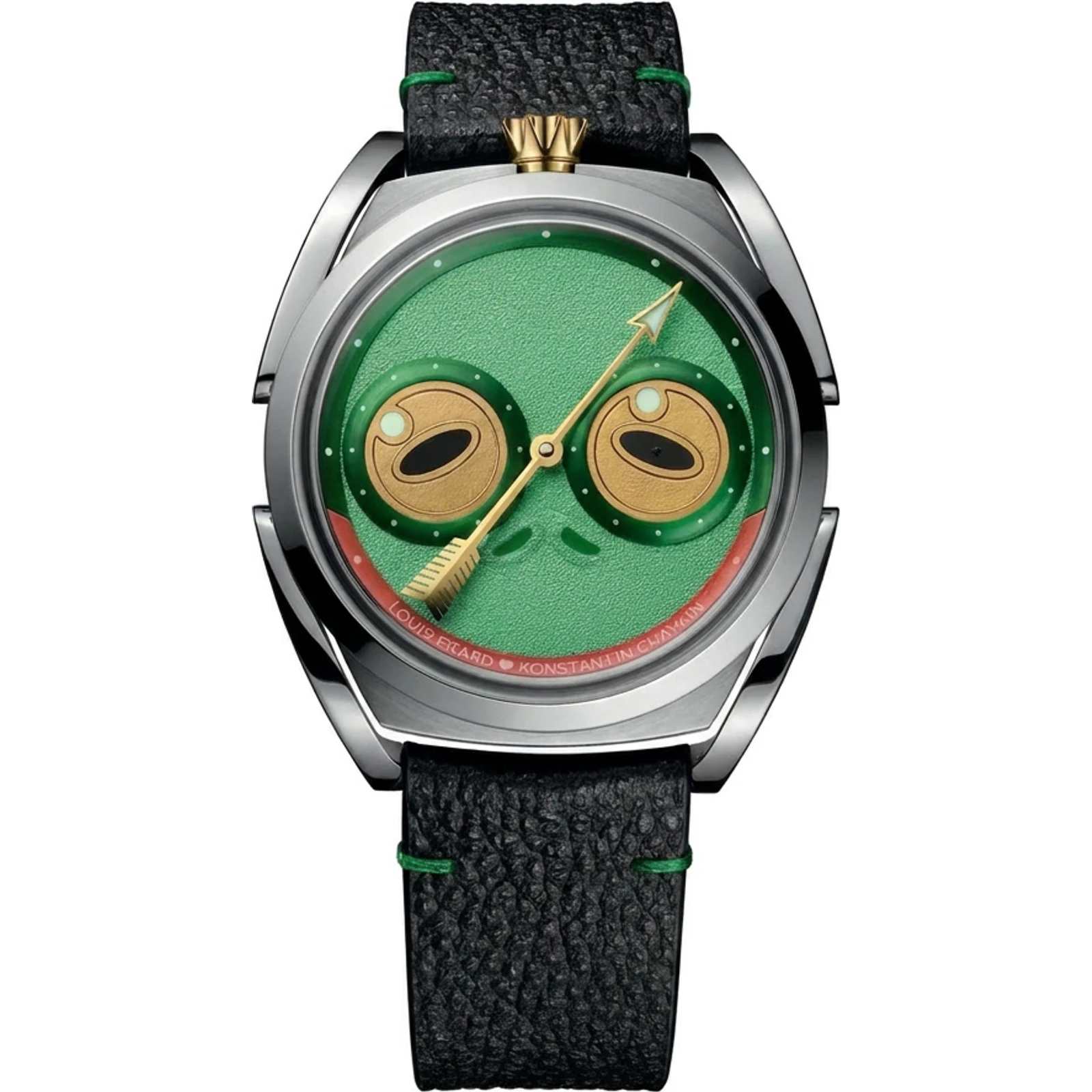 Le Regulateur Louis Erard x Konstantin Chaykin Unfrogettable Green 85340AA01.BVA191