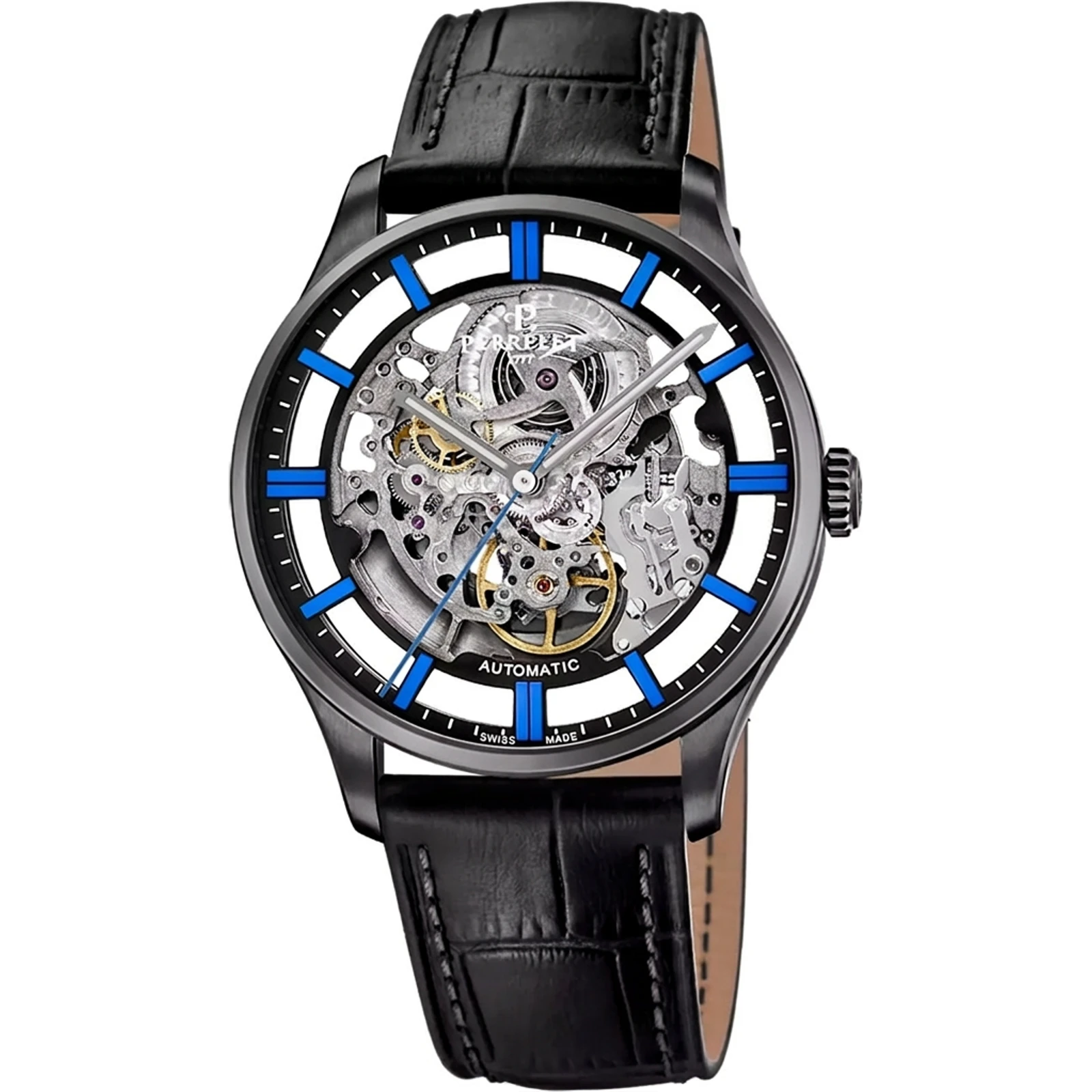 Perrelet Weekend Skeleton Blue A1306/2