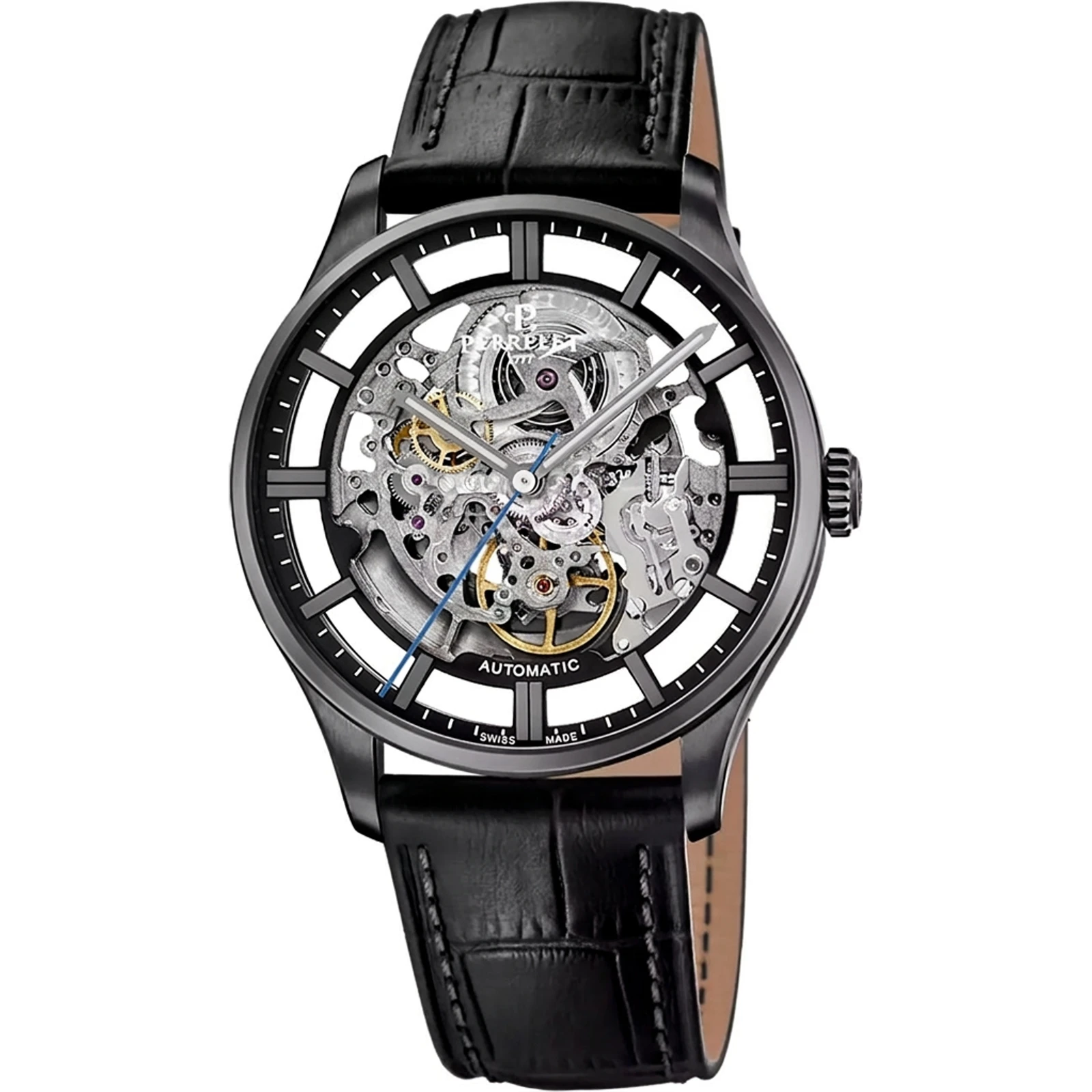 Perrelet Weekend Skeleton Black A1306/1