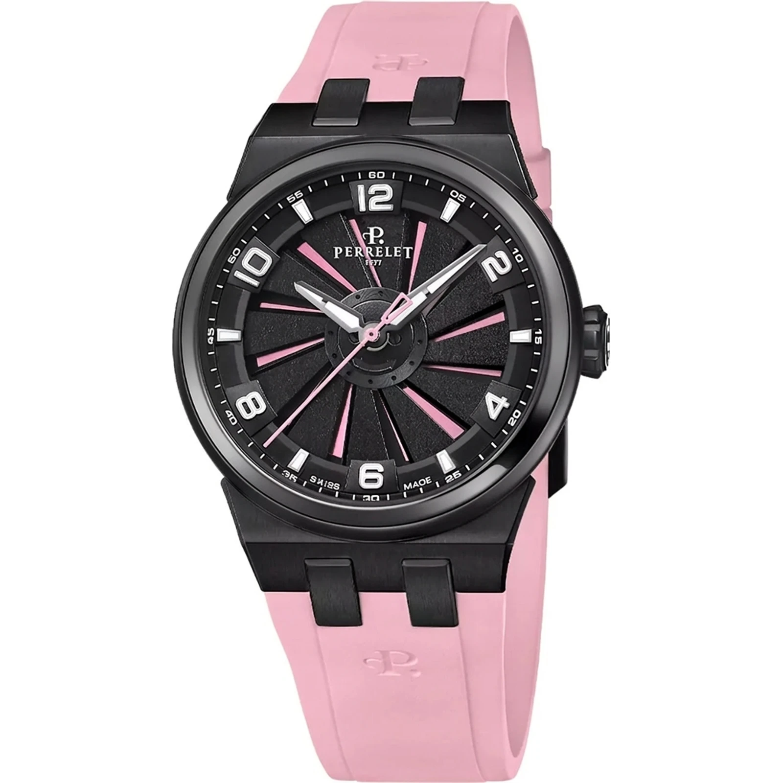 Perrelet Turbine Pink Flamingo A4067/8