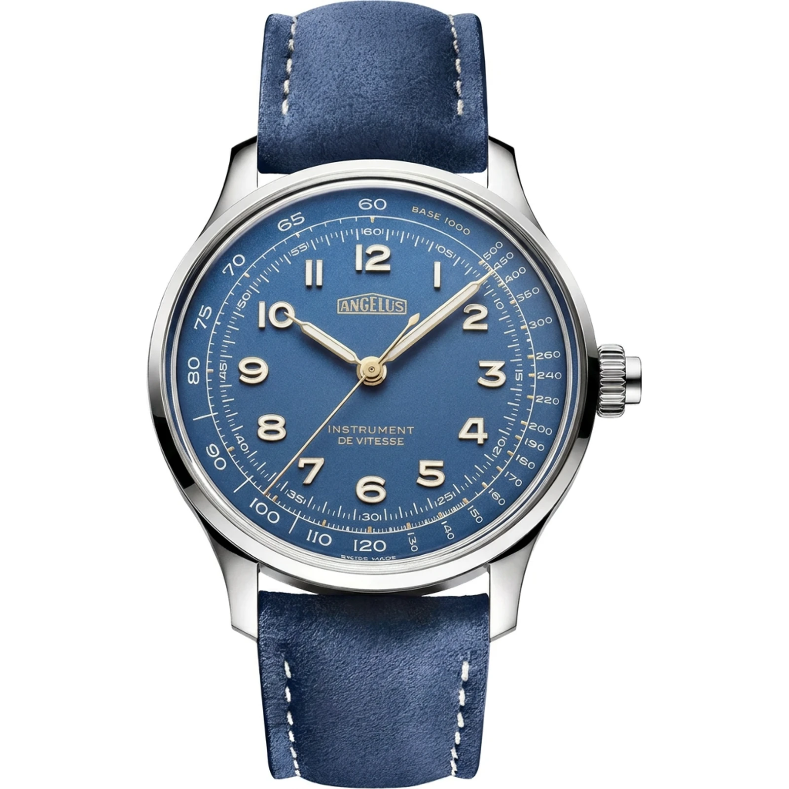 Angelus Instrument de Vitesse Indianapolis Blue 0CHBS.U01A.V010S