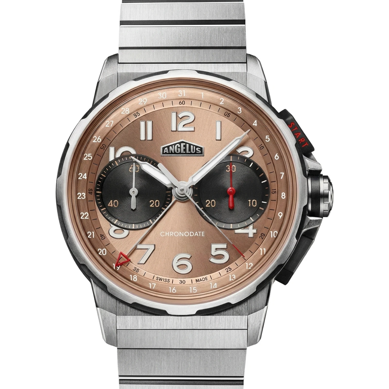 Angelus Chronodate Titanium Moka 0CDZF.C01A.C1282E