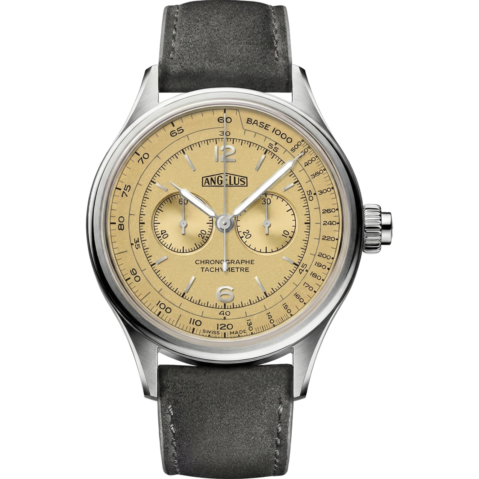 Angelus Chronographe Tachymètre x Monochrome