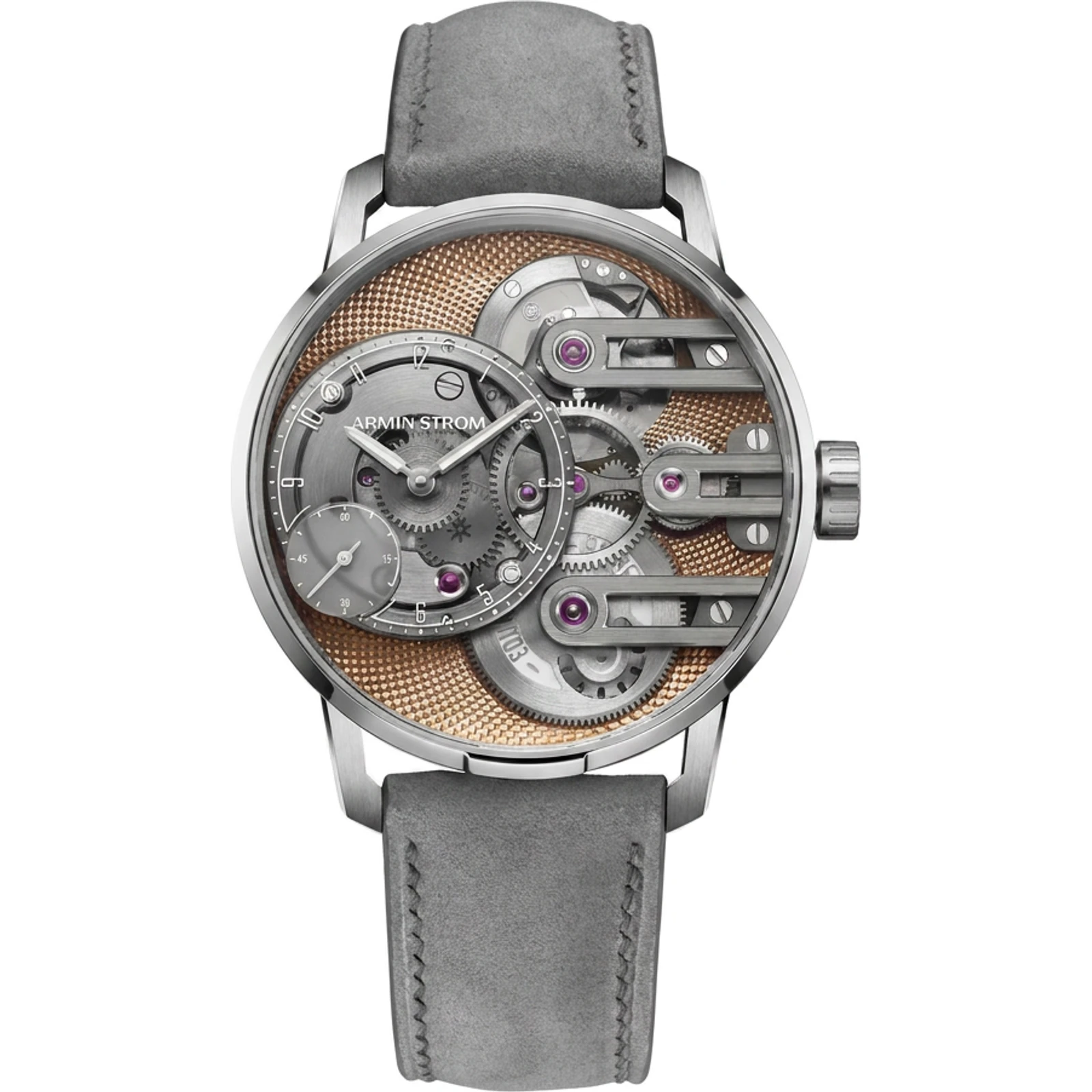 Armin Strom Gravity Equal Force Ultimate Sapphire Salmon — ST24-GEF.SAL