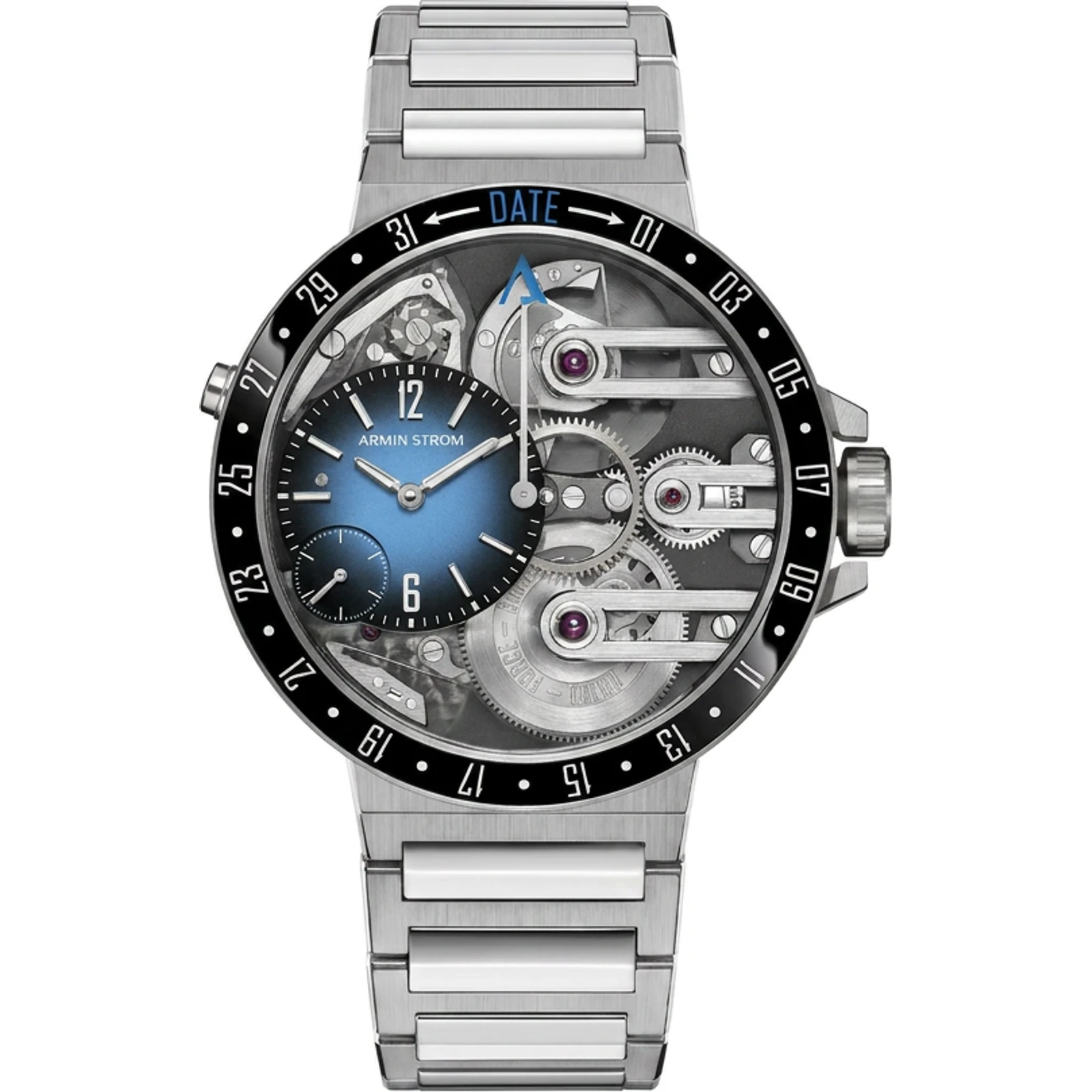 Armin Strom Orbit Ice Blue | Date-on-Demand Sport Watch — ST25-OR.21