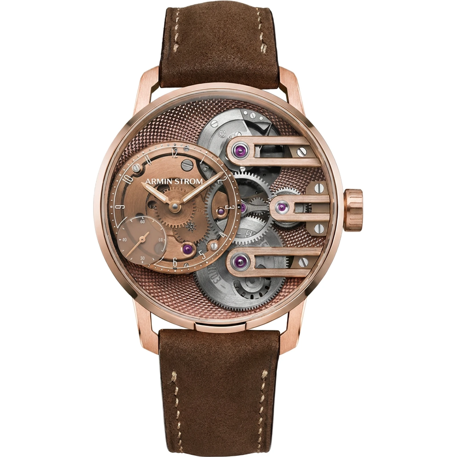Armin Strom Gravity Equal Force Ultimate Sapphire Rose Gold — RG24-GEF.SA