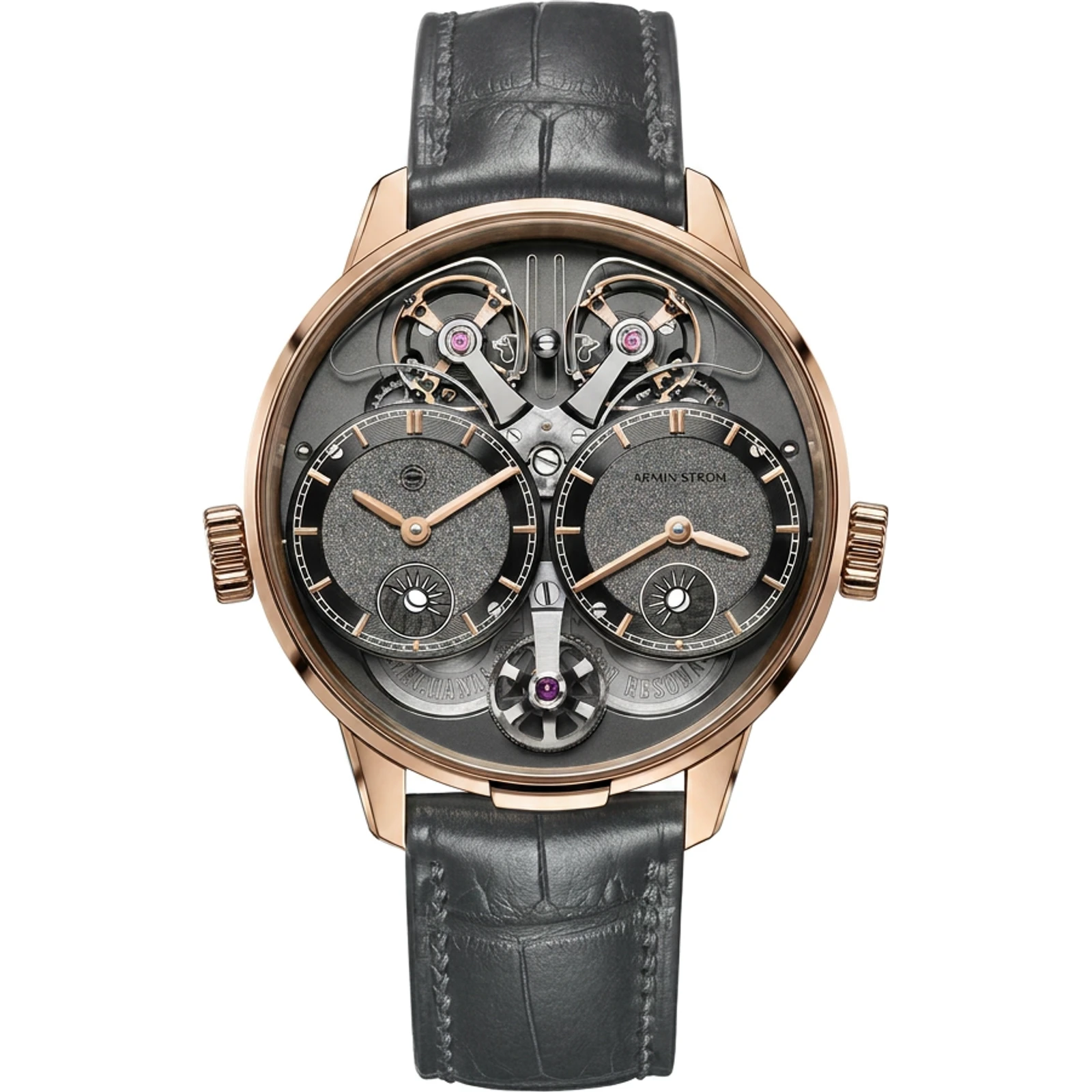 Armin Strom Dual Time GMT Resonance Rose Gold — RG25.DT.75