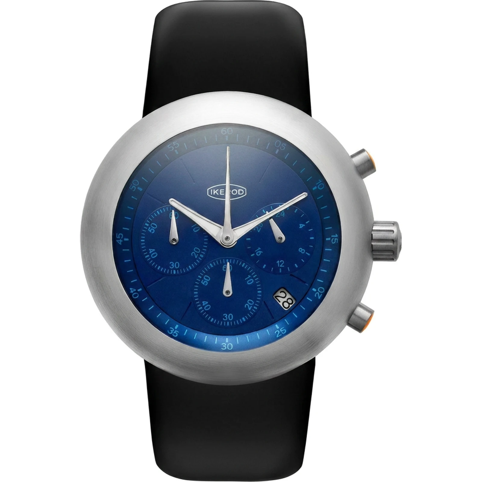 Ikepod Chronopod Blue Suede 2025 C006SILB 25