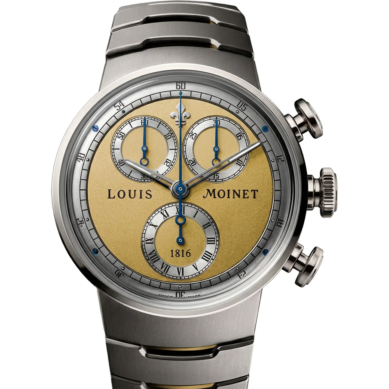 Louis Moinet 1816 Chronograph Champagne LM-151.20.30