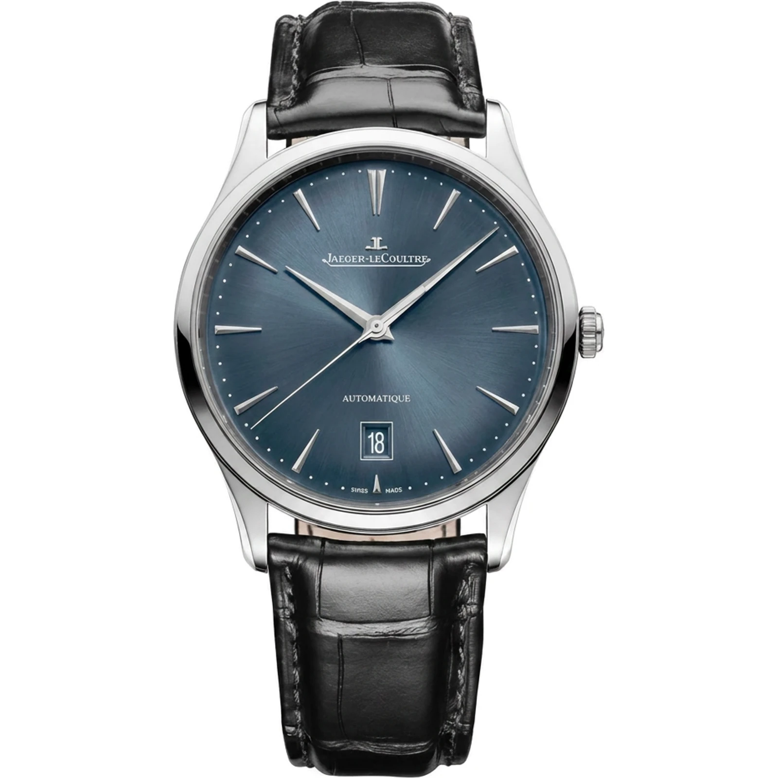 Jaeger-LeCoultre Stainless Steel Men Watch Automatic, self-winding Master Ultra Thin Date Q1238480