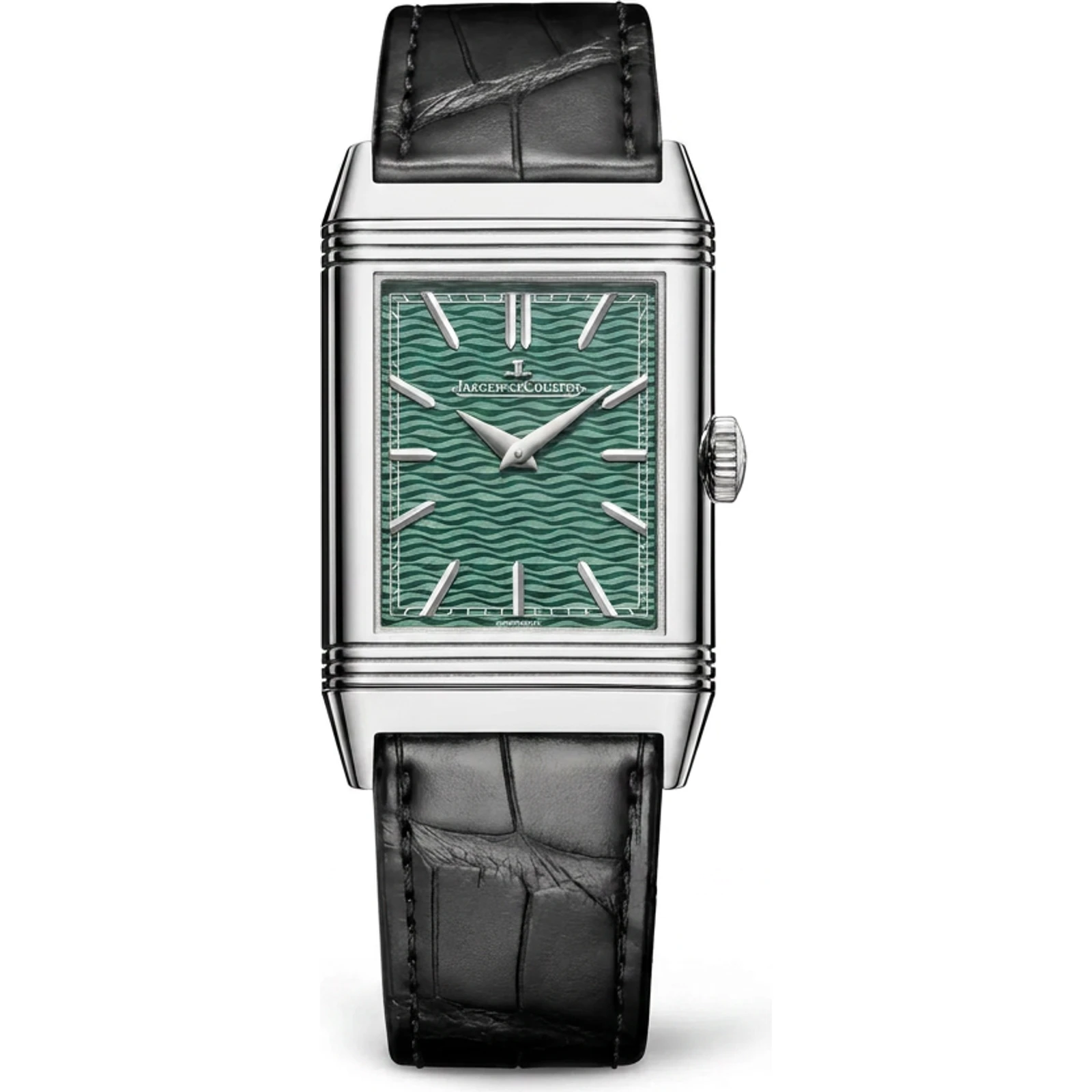 Jaeger-LeCoultre White Gold Men Watch Manual winding Reverso Enamel Monet The Grand Canal Q39334M5