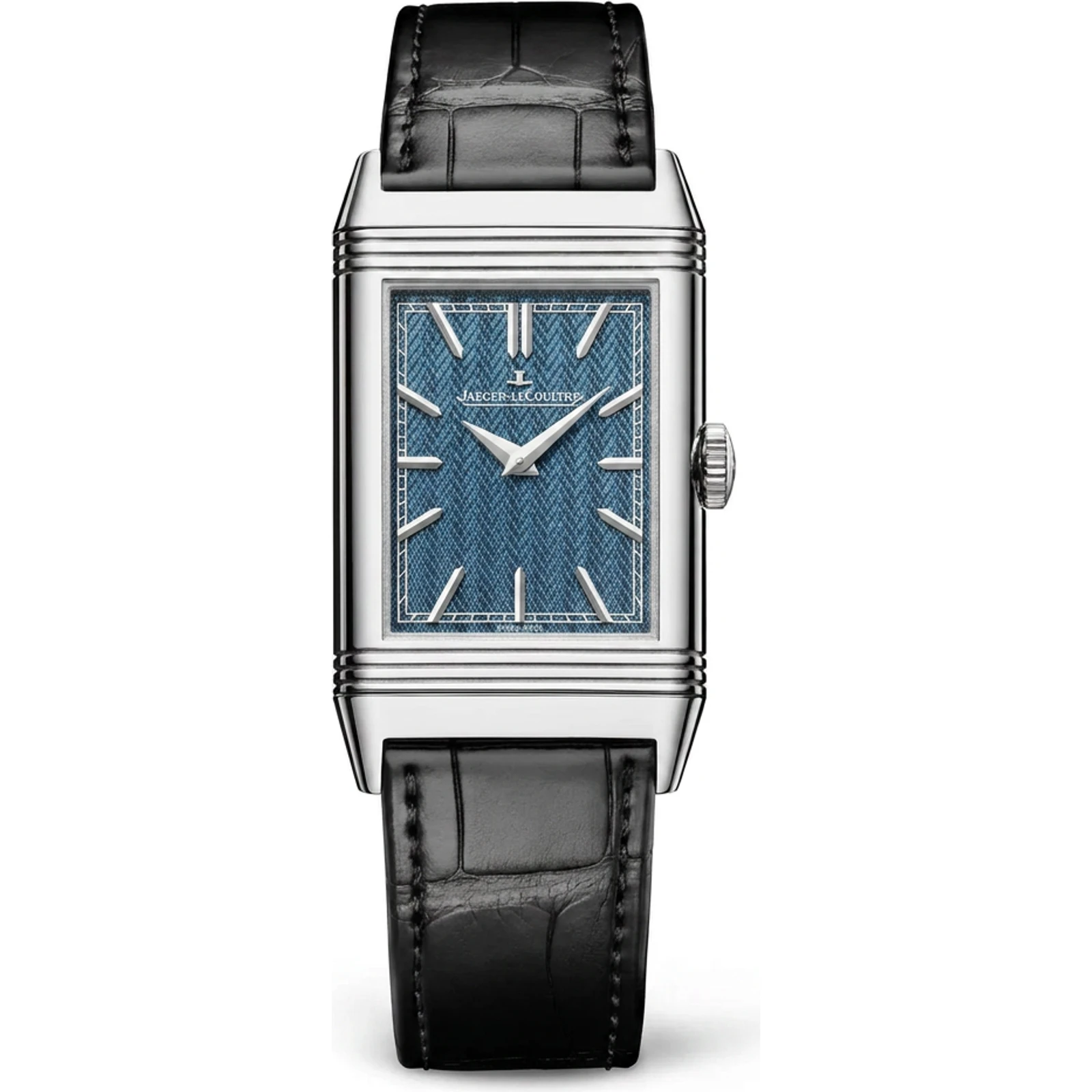 Jaeger-LeCoultre White Gold Men Watch Manual winding Reverso Enamel Monet San Giorgio Maggiore Q39334M4