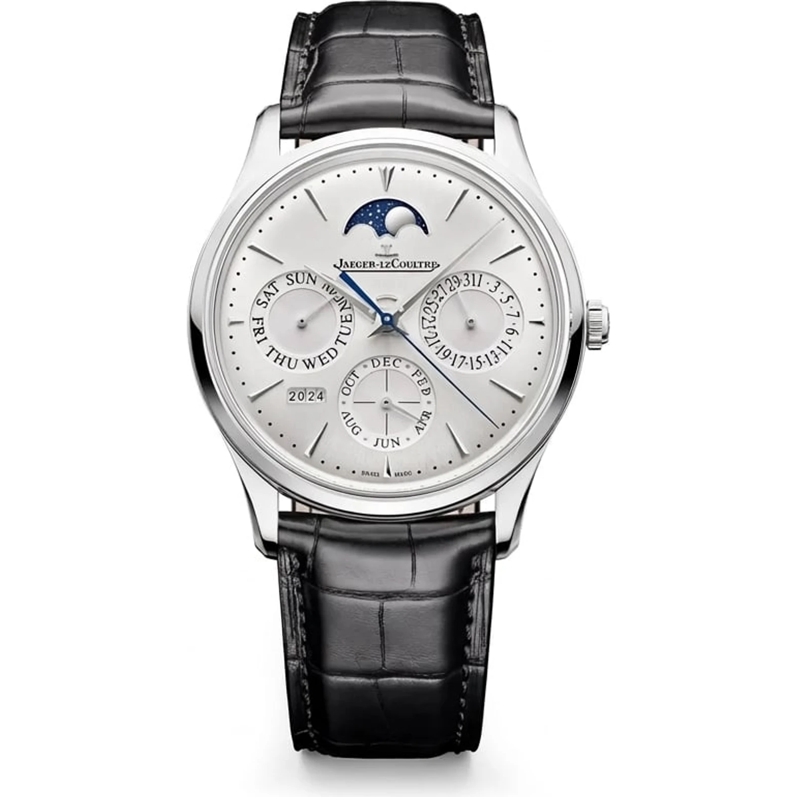 Jaeger-LeCoultre Stainless Steel Watch Master Ultra Thin Perpetual Calendar q114842j