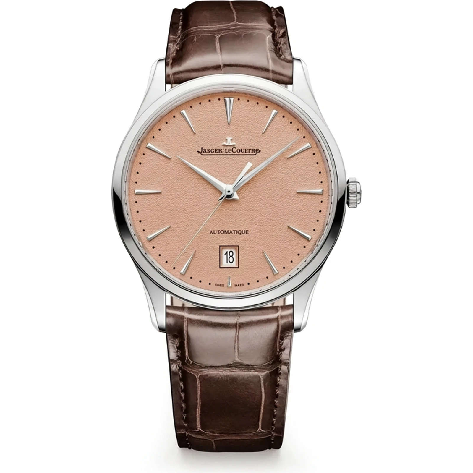 Jaeger-LeCoultre Stainless Steel Master Ultra Thin Date Man Watch Q1238460