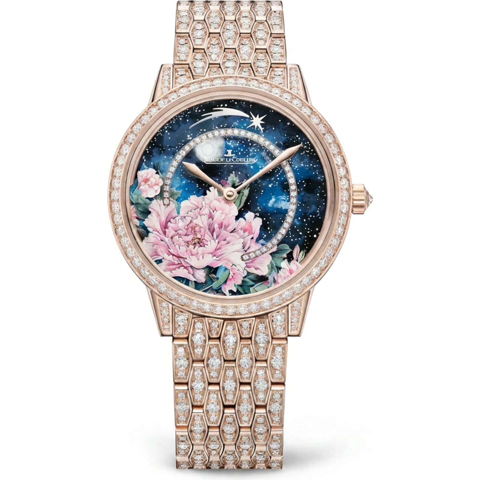 Jaeger-LeCoultre Pink Gold Rendez-Vous Shooting Star Woman Watch Q36423C3
